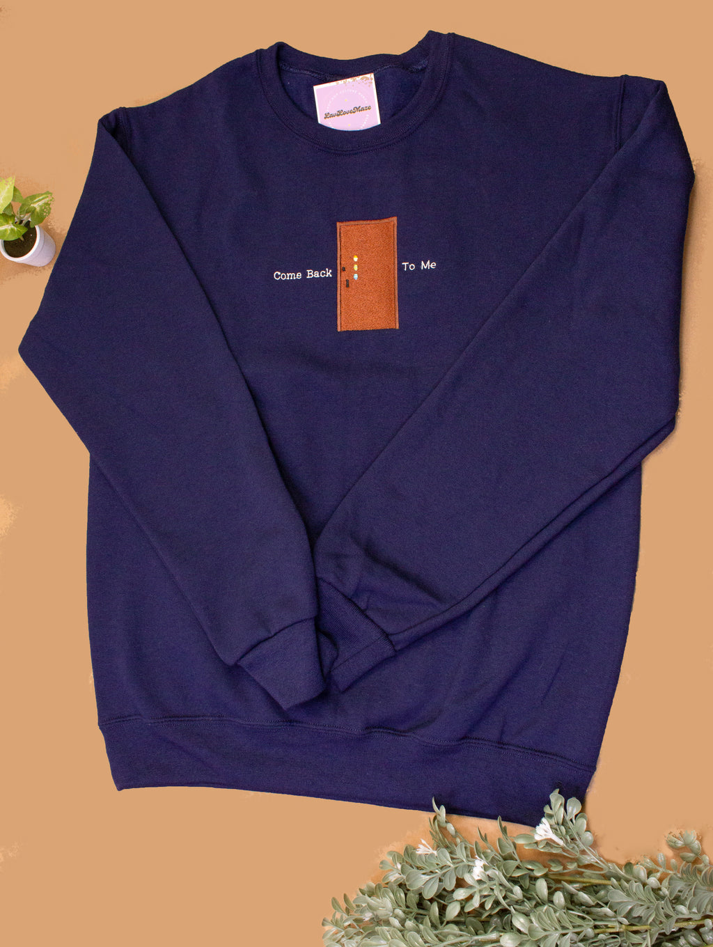 RM 'Come Back to Me' Embroidered Sweatshirt