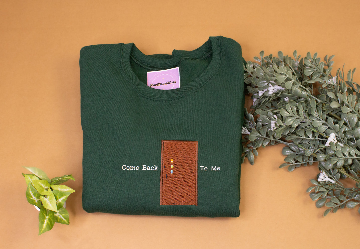 RM 'Come Back to Me' Embroidered Sweatshirt