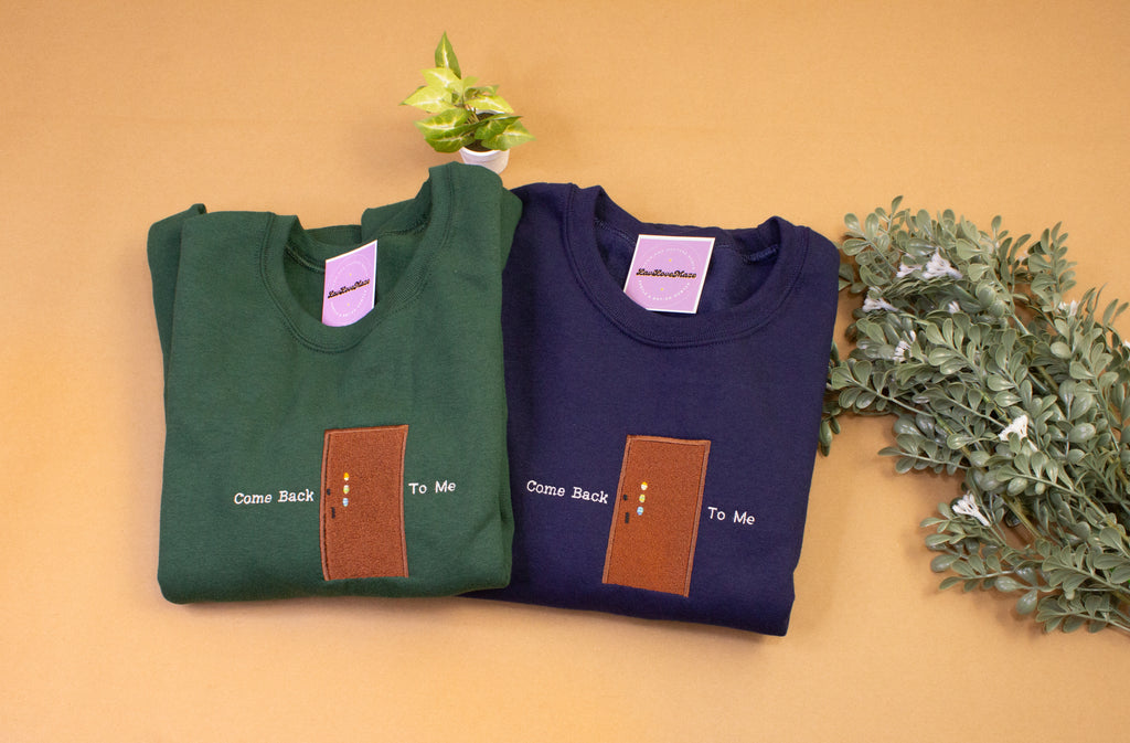 RM 'Come Back to Me' Embroidered Sweatshirt
