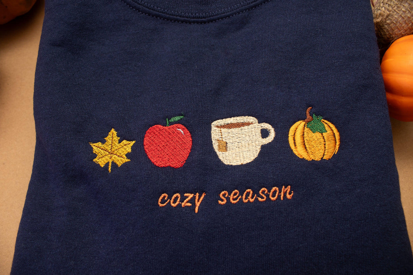 Cozy Season Embroidered Sweatshirt